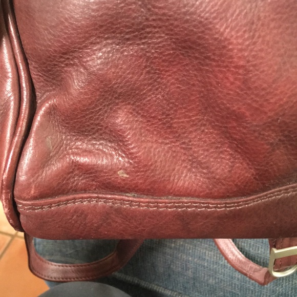 Leather Backpack Style Purse - Picture 7 of 7